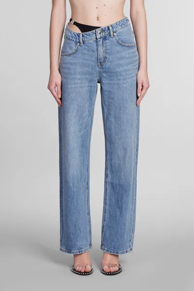 Alexander Wang Blue Bikini Layer Jeans