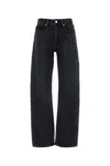 Alexander Wang Dark Grey Denim Jeans In Grey