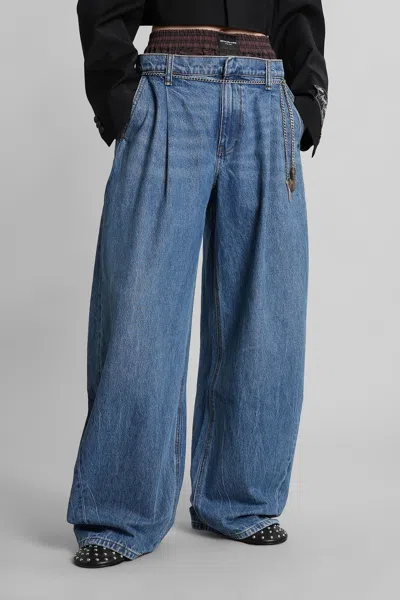 Alexander Wang Jeans In Blue Cotton