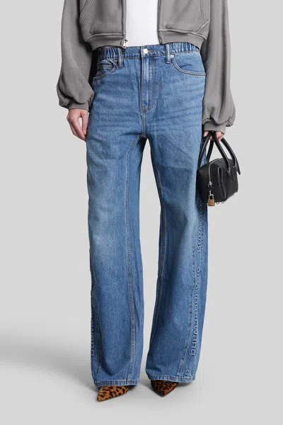 Alexander Wang Jeans In Blue Cotton