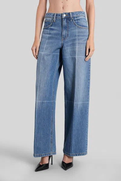 Alexander Wang Jeans In Blue Cotton