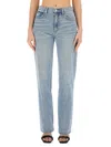 Alexander Wang Light Blue Relaxed Fit Jeans In Blue