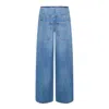 Alexander Wang Jeans Vintage Marbled Blue In Blue