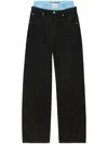 Alexander Wang Jeans In Washed Black