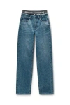 Alexander Wang Jeans With Elasticated Briefs In View