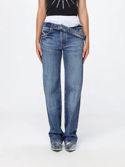 Alexander Wang ジーンズ レディース カラー ブルー In Blue