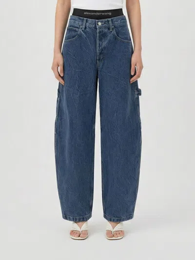 Alexander Wang Jeans Woman Denim X  In Black