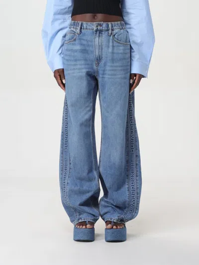 Alexander Wang Jeans Woman Denim X  In Blue