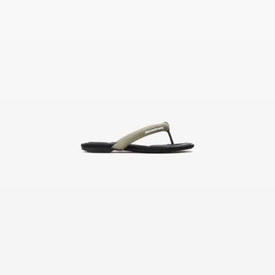 Alexander Wang Jenna Tubular Flat Thong Sandal