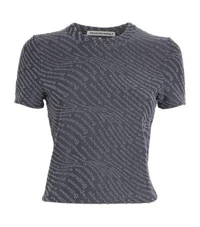 ALEXANDER WANG JERSEY LOGO T-SHIRT