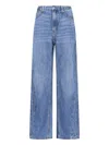 Alexander Wang Logo Joggers Jeans In Blue