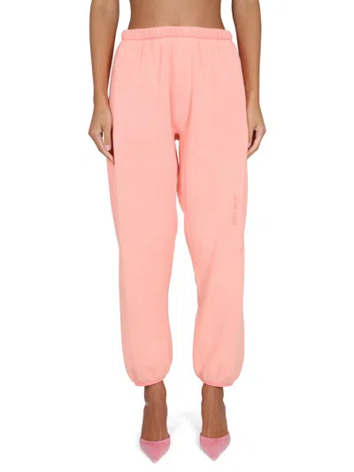 Alexander Wang Jogging Pants In Pink