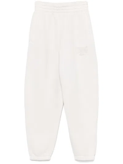 Alexander Wang Jogginghose Mit Logo-print In Weiss