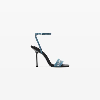 Alexander Wang Julie Billboard Sandal In Blue