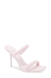 Alexander Wang Julie 105mm Nylon Tubular Sandal In Light Pink