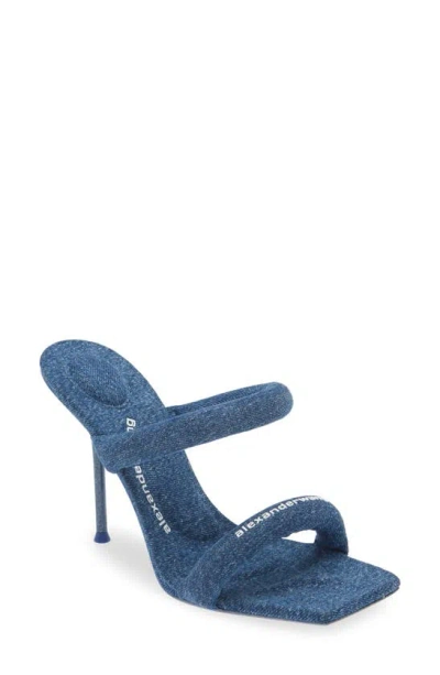 Alexander Wang Julie Sandals In Blue