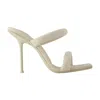 Alexander Wang Julie Square-toe Sandals In White