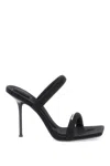 Alexander Wang 105mm Julie Tubular Sandals In Black
