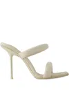 Alexander Wang Julie Square-toe Sandals In Neutral