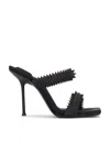 Alexander Wang Julie Tubular Sandal In Black