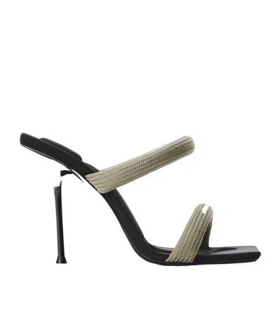 Alexander Wang Stylish High-heel Sandals 10.5 Cm In Transparent