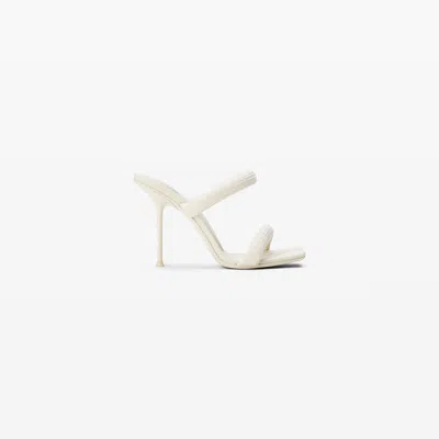 Alexander Wang Julie Webbing Sandal 105mm In White