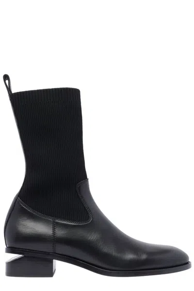 Alexander Wang Black Kane Sock Boots