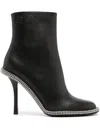 Alexander Wang Nova 105 Boots - Leather - Black In Black