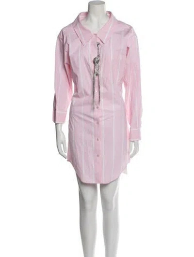 Pre-owned Alexander Wang Knee-length Dress In Pink