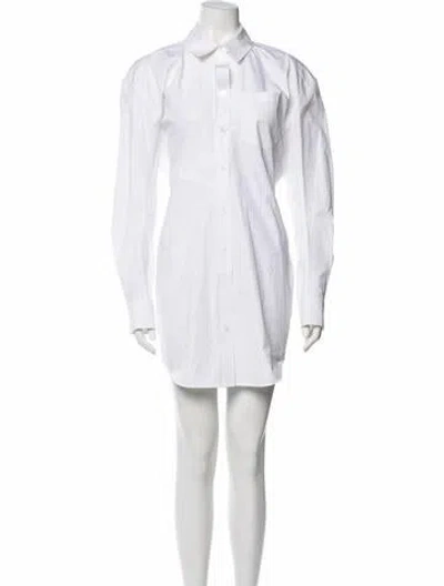 Pre-owned Alexander Wang Knee-length Dress W/ Tags In White