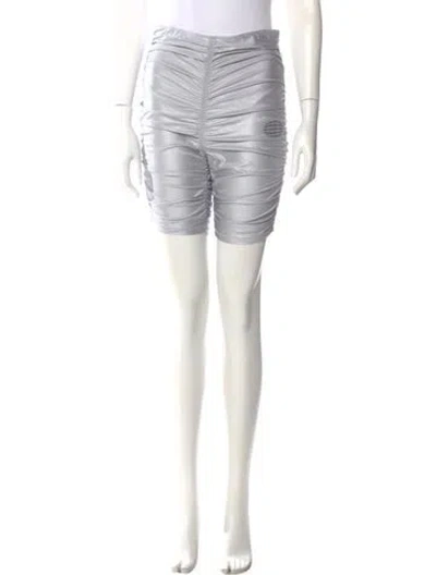 Pre-owned Alexander Wang Knee-length Shorts In Silver