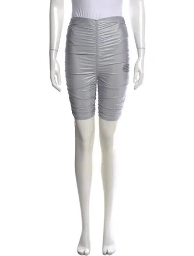 Pre-owned Alexander Wang Knee-length Shorts In Silver