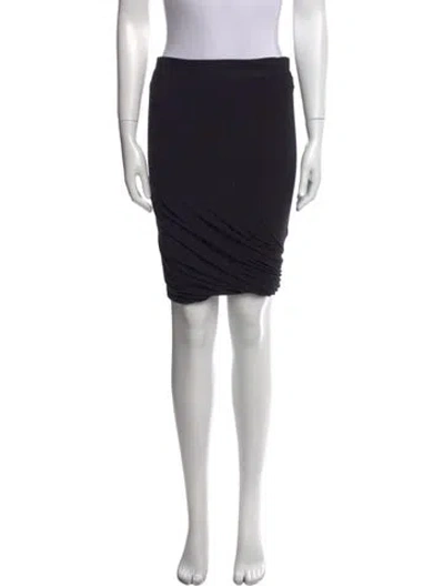 Pre-owned Alexander Wang Knee-length Skirt In Black