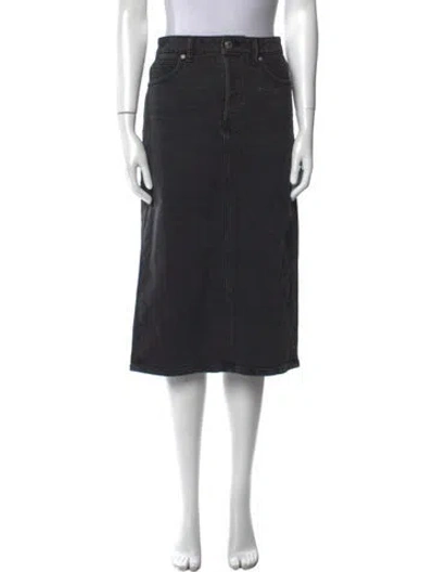 Pre-owned Alexander Wang Knee-length Skirt In Black