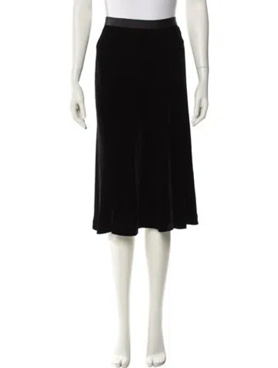 Pre-owned Alexander Wang Knee-length Skirt In Black