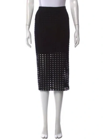 Pre-owned Alexander Wang Knee-length Skirt In Black