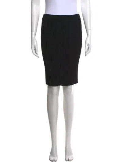 Pre-owned Alexander Wang Knee-length Skirt In Black