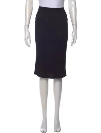 Pre-owned Alexander Wang Knee-length Skirt In Black