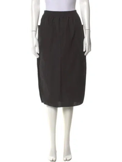 Pre-owned Alexander Wang Knee-length Skirt In Gray