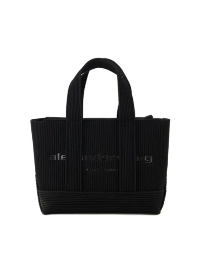 Alexander Wang Knit Mini Tote Bag - Polyester - Black