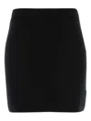 Alexander Wang Knitted Mini Skirt In Black