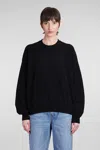 Alexander Wang Oversized Logo Sweatshirt In Black