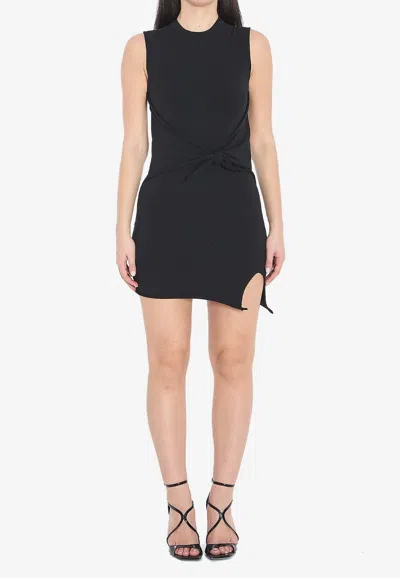ALEXANDER WANG KNOTTED MINI DRESS