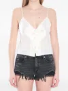 Alexander Wang Silk Charmeuse Camisole In White