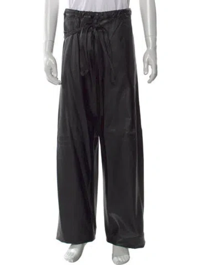 Pre-owned Alexander Wang Lambskin Pants In Neutral