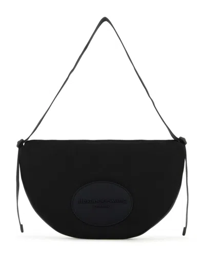 Alexander Wang Black Crossbody Bag In Schwarz