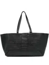 Alexander Wang Pack Tote In Leather Large In Black