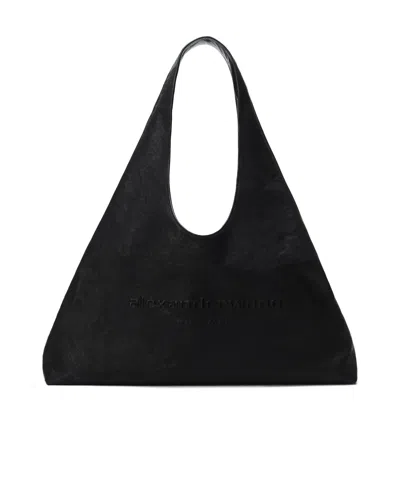 Alexander Wang Large Pike Hobo Bag In Black