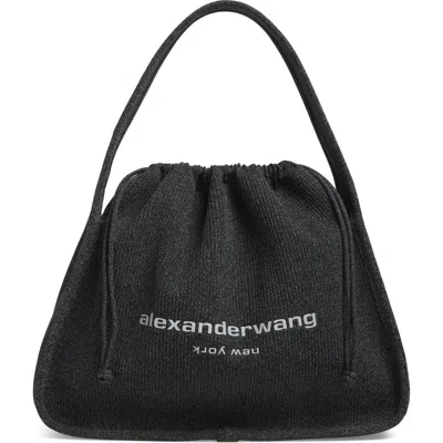 Alexander Wang Large Ryan Shoulder Bag In Black