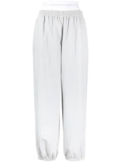 Alexander Wang Sports Pants With Integrated Underwear In Black